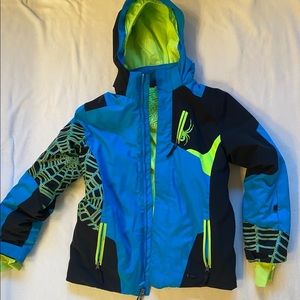 Spyder boys ski jacket size 18